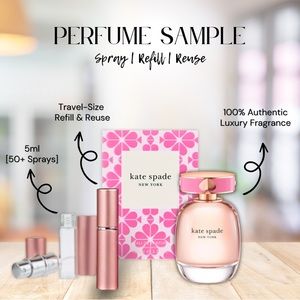 Perfume Samples Kate Spade New York 3ml 5ml Mini Fragrance Pouch Gift